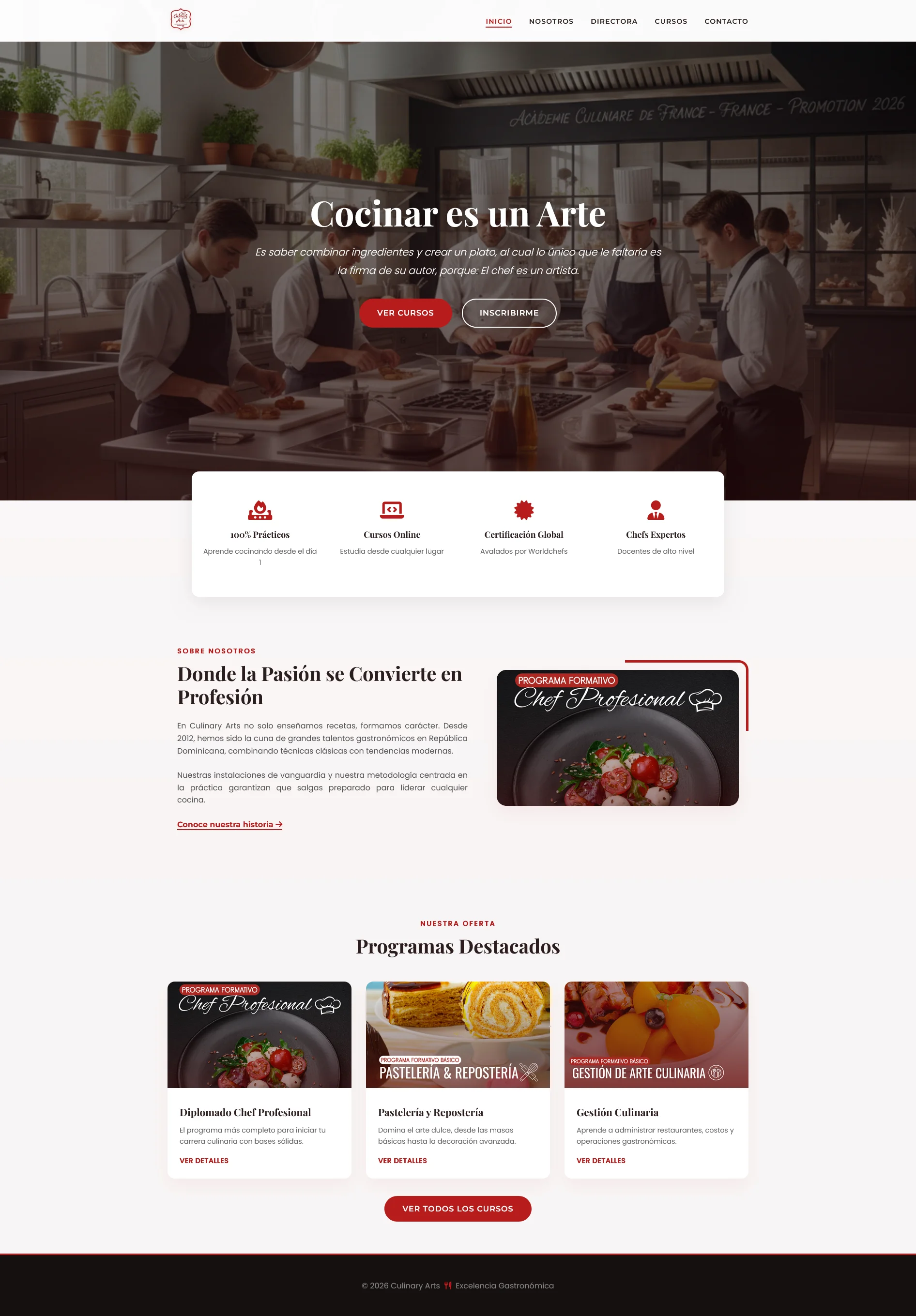 Culinary Arts Full
